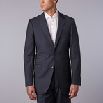 Wool + Cashmere Blend Suit // Slate (US: 38R)