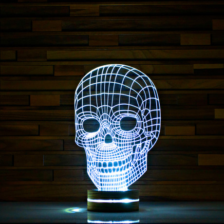 Skull #1 // 3D LED Lamp