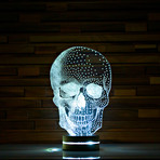 Skull #2 // 3D LED Lamp