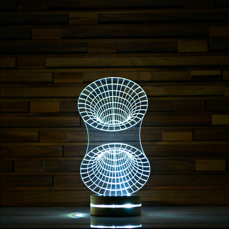 Whirlpool // 3D LED Lamp