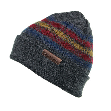 The Ladro Fold-Up Beanie // Charcoal