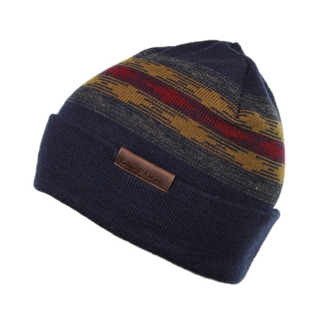 The Ladro Fold-Up Beanie // Navy