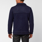 Berkley Cardigan Sweater // Navy (XL)