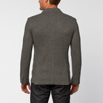 Slate & Stone // Lincoln Knit Blazer // Grey Herringbone (M)