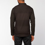 Kellen Woven Long-Sleeve Shirt // OD Black (S)