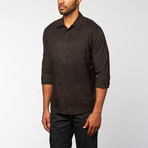 Kellen Woven Long-Sleeve Shirt // OD Black (XL)