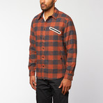 ourCaste // Moose Woven Long-Sleeve Shirt // Buffalo (XL)