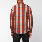 Kevin Woven Long-Sleeve Shirt // Sienna (S)