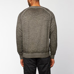 Washed Up Crew Neck Sweatshirt // Grey (XL)