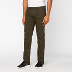 ourCaste // Wade Chino Pant // Black + Olive (XL)