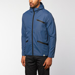 Sloan Outerwear Jacket // Blue + Grey (L)
