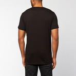 Varley Knit Short-Sleeve Shirt // Black (XL)