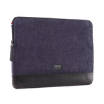 Denim Slim Sleeve // Black (Macbook 11/12")