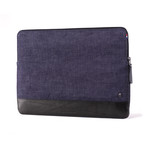 Denim Slim Sleeve // Black (Macbook 11/12")