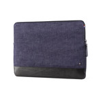 Denim Slim Sleeve // Black (Macbook 11/12")