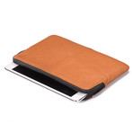 Leather Slim iPad Sleeve // Brown (iPad Mini)