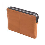 Leather Slim iPad Sleeve // Brown (iPad Mini)