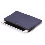 Leather Slim iPad Sleeve // Blue (iPad Mini)