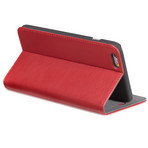 Leather Surface Wallet // Red