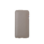 Leather Flip Case // Grey