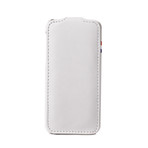 Leather Flip Case // White (iPhone 5/iPhone 5S)