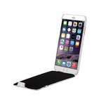 Leather Flip Case // White (iPhone 5/iPhone 5S)