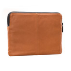 Leather Slim iPad Sleeve // Brown (iPad Mini)