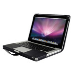 Leather Slim Cover // Black (MacBook Air 11")