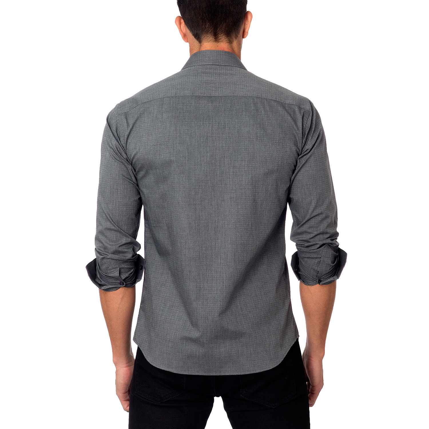 Long-Sleeve Button-Up // Grey (S) - Unsimply Stitched - Touch of Modern