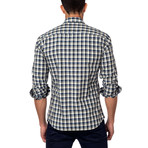 Long-Sleeve Button-Up // Grey Gingham (S)