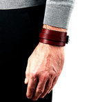 Wide Cuff Solid // Cordovan