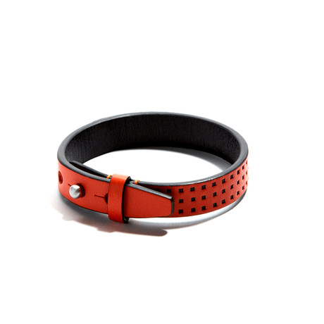 Single Wrap Perforated // Orange