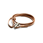 Shoestring Wrap // Tan