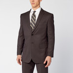 Modern Fit Sleek Suit // Black (US: 42R)