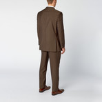 Modern Fit Suit // Brown (US: 36R)