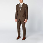 Modern Fit Suit // Brown (US: 36S)