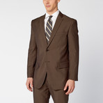 Modern Fit Suit // Brown (US: 36R)