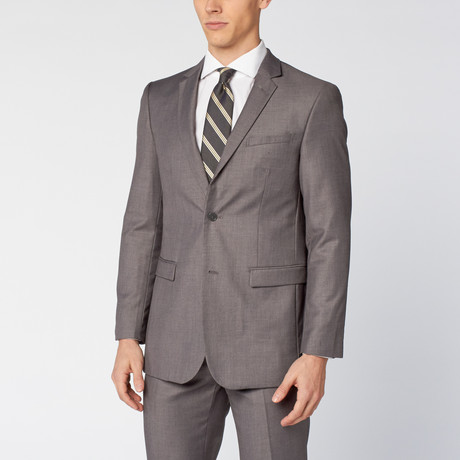 Slim Fit Suit // Light Gray (US: 36S)