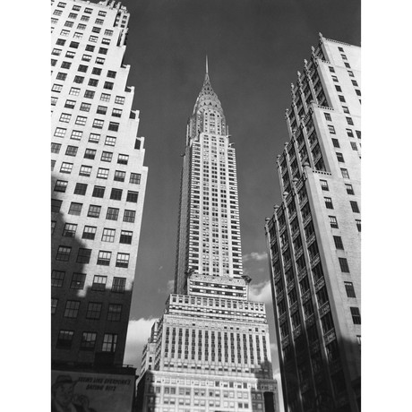 Chrysler Building, NYC, 1930s (18"W x 24"H)