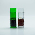 The Snapshotr // Clear + Green (Set of 4)