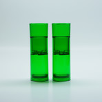 The Snapshotr // Clear + Green (Set of 4)