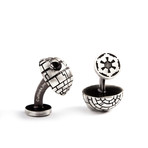 Death Star I Cufflink // Silver