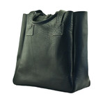 American Bison Large Tote (Black)