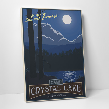 Camp Crystal Lake (16"W x 20"H x 0.75"D)