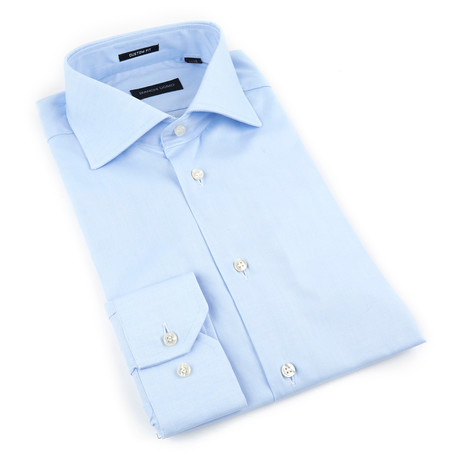 Bianchi Uomo Dress Shirt // Light Blue (US: 15.5R)