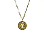Vintage NYC Subway Token Necklace
