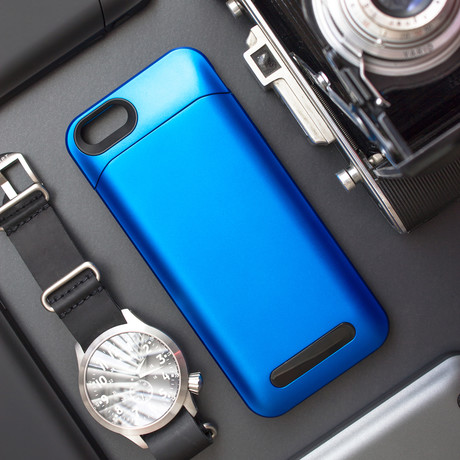 Elite PRO Battery Case // Blue (iPhone 6/6S)