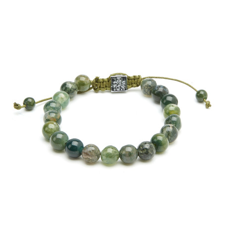 Eutimo Beaded Bracelet // Green