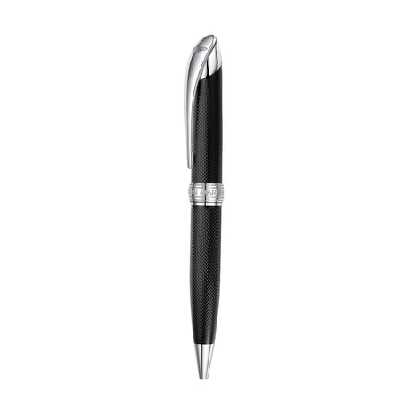 Pen // Black Lacquer Spiral (Ball Pen)