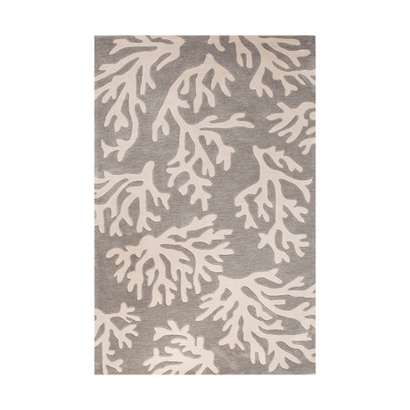 Coastal Tides Myrtle Area Rug // Gray + Ivory (2' x 3')